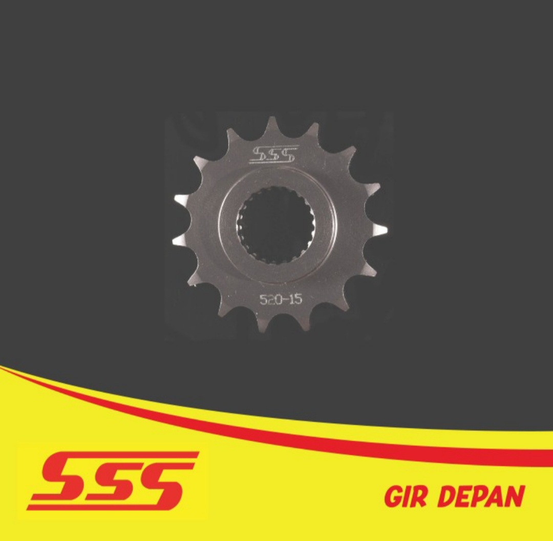 GEAR DEPAN SSS YAMAHA R25 520-15