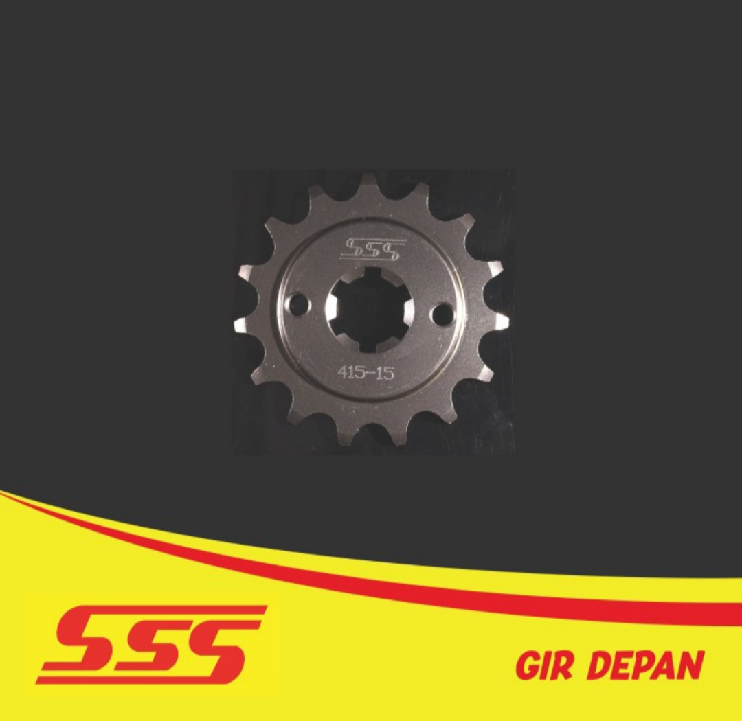 GEAR DEPAN SSS CBR250 415-17 