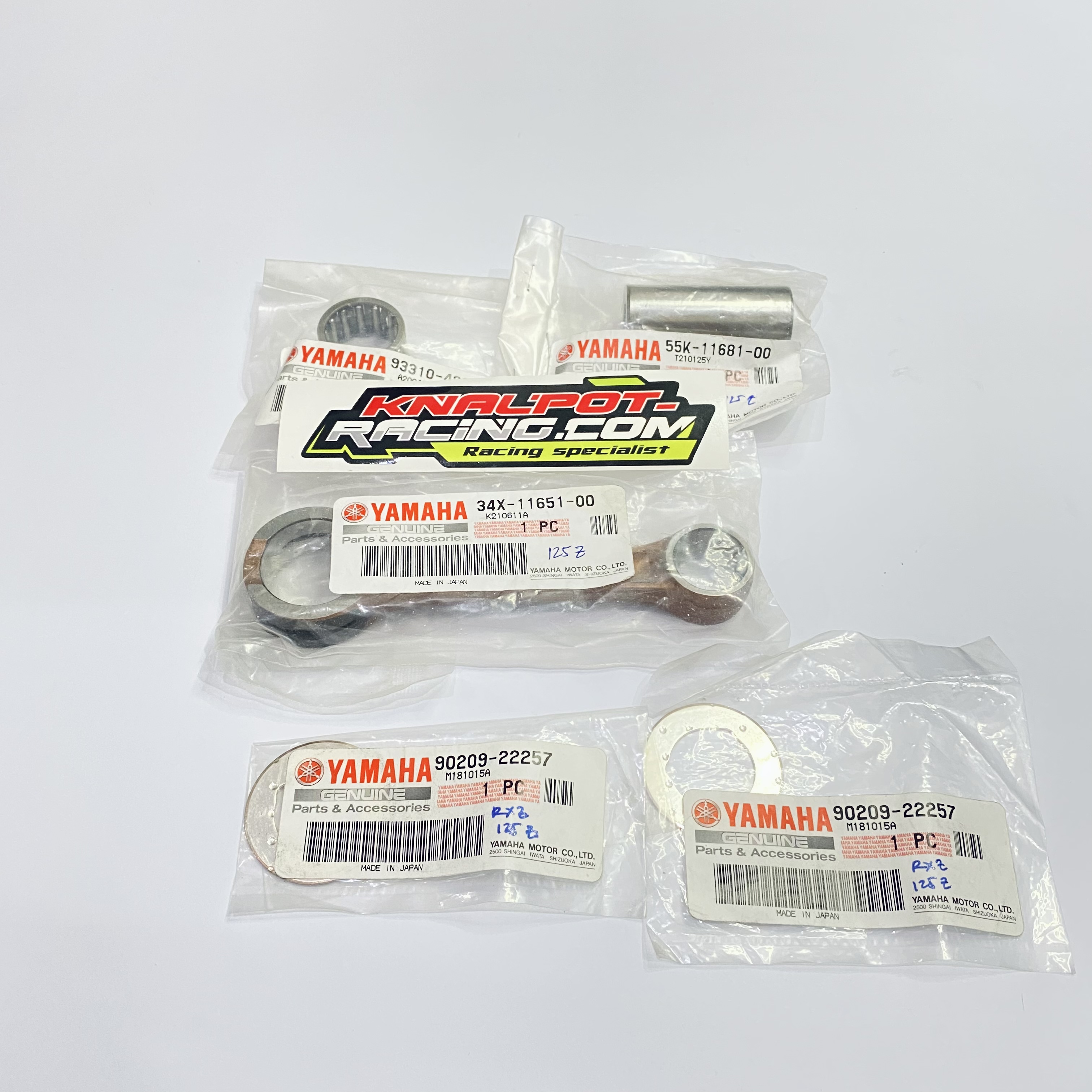 STANG PISTON 125Z JAPAN ORIGINAL COLECTIVE