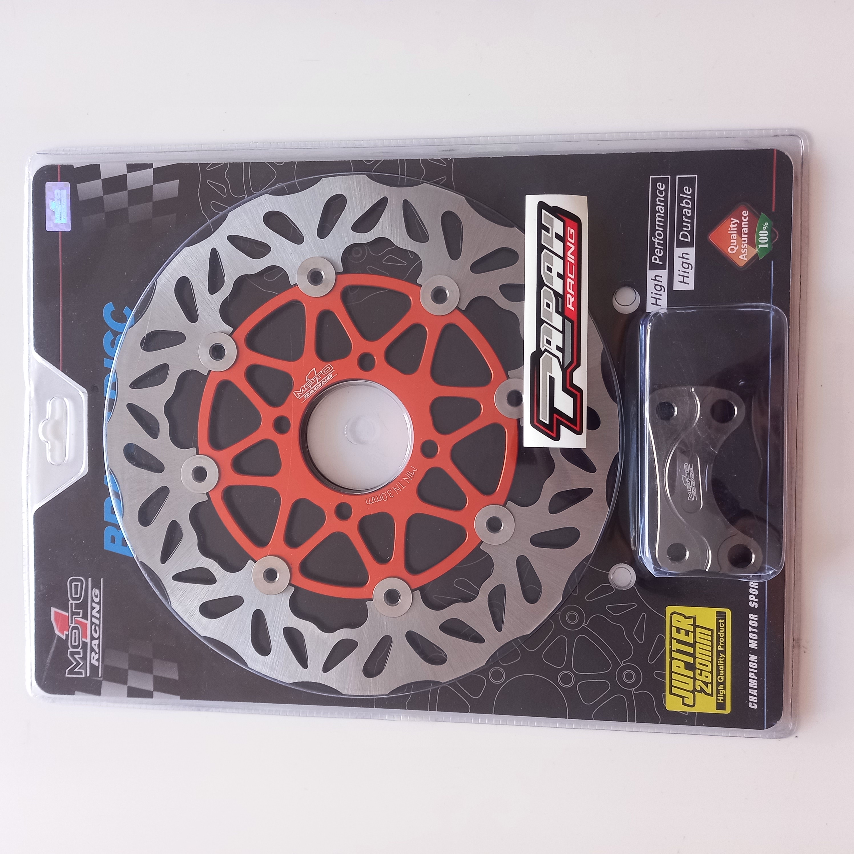 PIRINGAN DISC BRAKE JUPITER MOTO1 260MM ORANGE