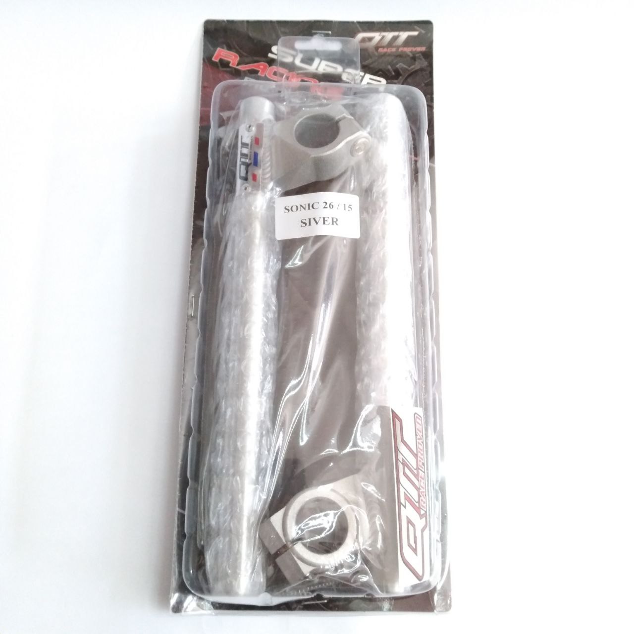 STANG JEPIT QTT RAIDER JUPITER 26/15 SILVER