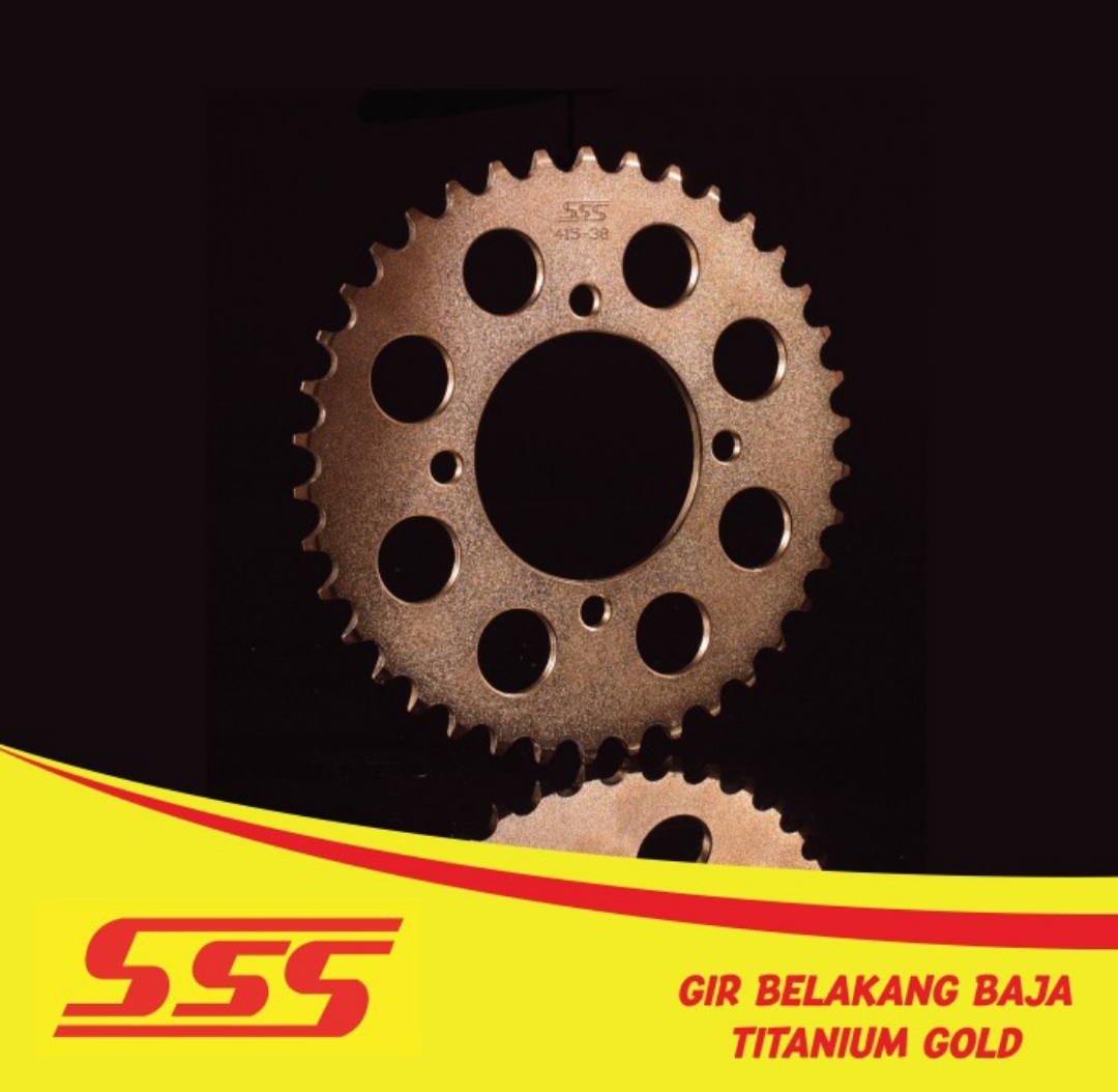 GEAR SSS NINJA 415-41 TITANIUM GOLD